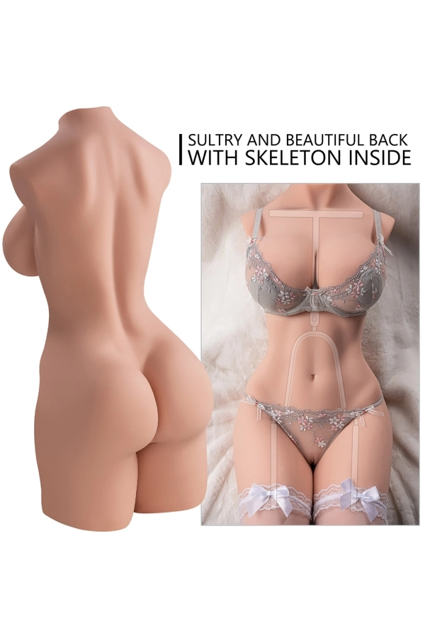 Full TPR Life Size Half Body Sex Dolls